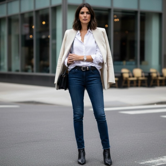 Rag & Bone Women Low Rise Skinny Jean Sz 26 Blue Classic Stretch Raw Hem Modern - Picture 1 of 10